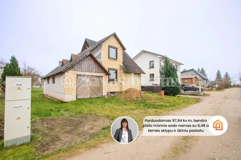 Parduodamas namas Šiaulių rajone, Raudžių g.