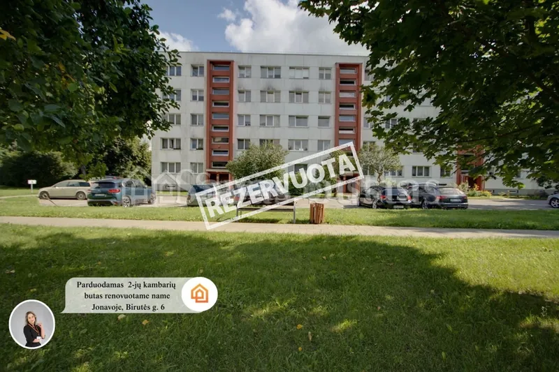 Parduodamas 2 kambarių butas Jonavos rajone, Birutės g. 6