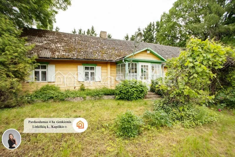 Parduodama sodyba Kupiškio rajone, Linkiškių k.
