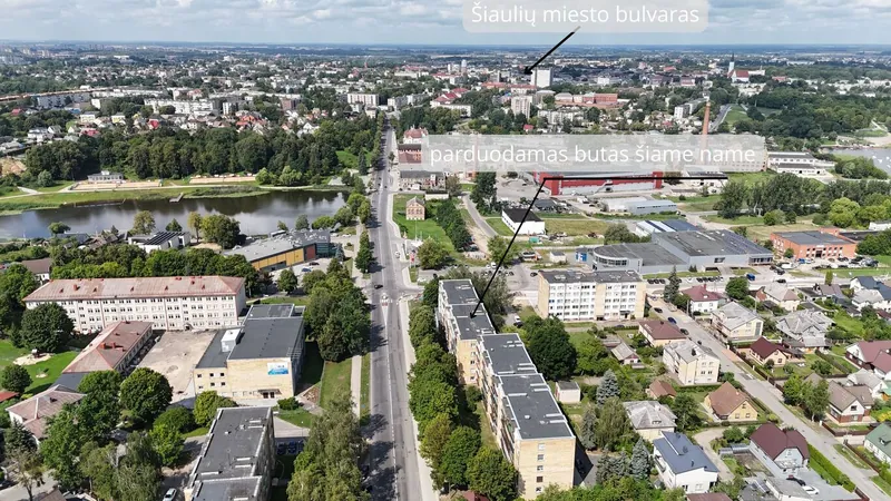 Parduodamas butas Vilniaus g., Centre, Šiauliai, 28.91 kv.m ploto