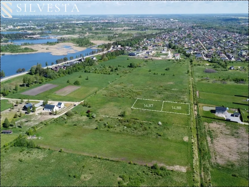 Parduodami 14.87 ir 14.88 a sklypai Doviliuose, Klaipėdos raj.