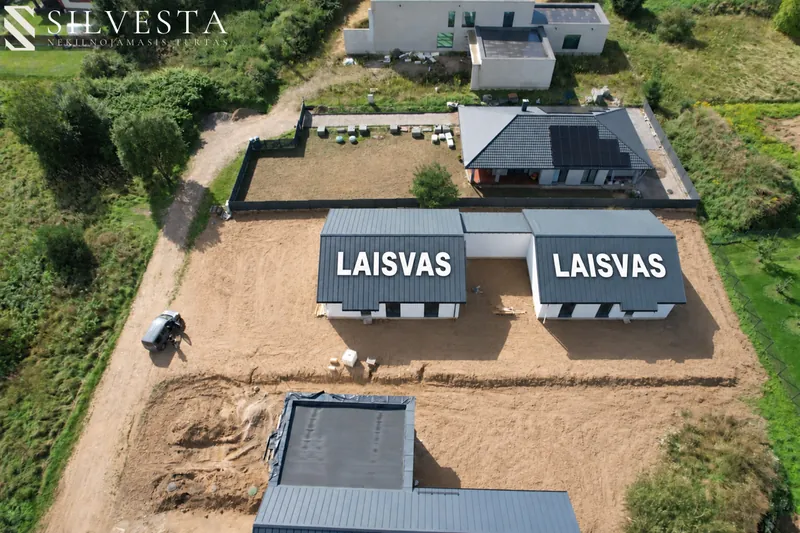 Parduodama A++ klasės dvibučio dalis Kloniuose – 126,89 m², 189 999 €