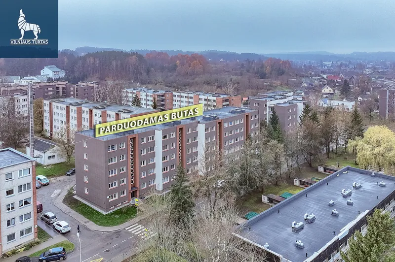 Parduodamas butas Statybininkų g., Anykščiai, 70 kv.m ploto, 4 kambariai