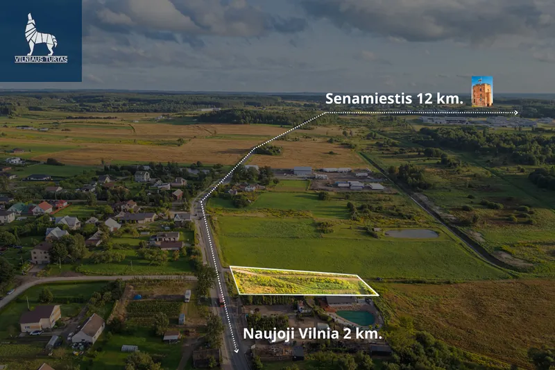 Parduodamas sklypas komercinės paskirties 22.75 a ploto
