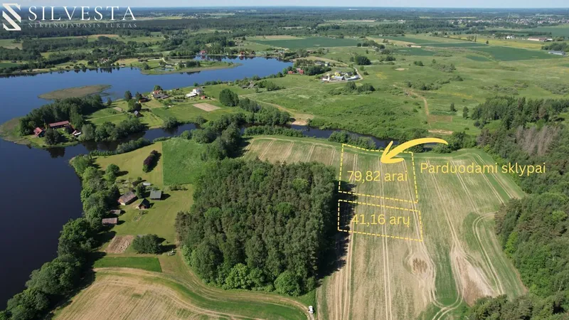 Parduodamas sklypas Bajorų k., Širvintų r. 120.098 a ploto