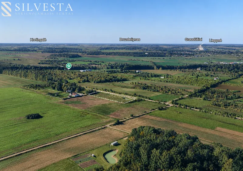 Parduodamas 60,69 a namų valdos sklypas Bubelių k., Kretingos r.