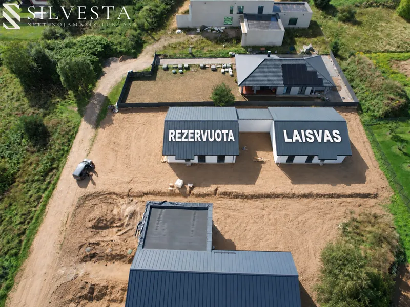 Parduodama A++ klasės dvibučio dalis Kloniuose – 126,89 m², 189 999 €