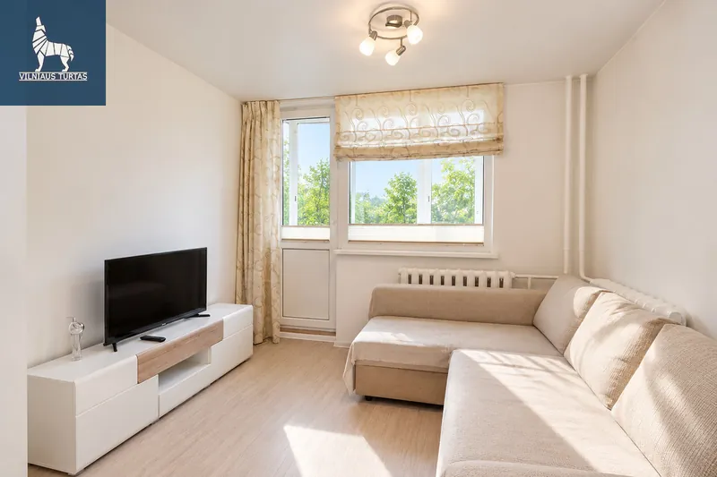 Nuomojamas tvarkingas 1 kambario butas su balkonu! Kalvarijų g., Šnipiškėse, Vilnius