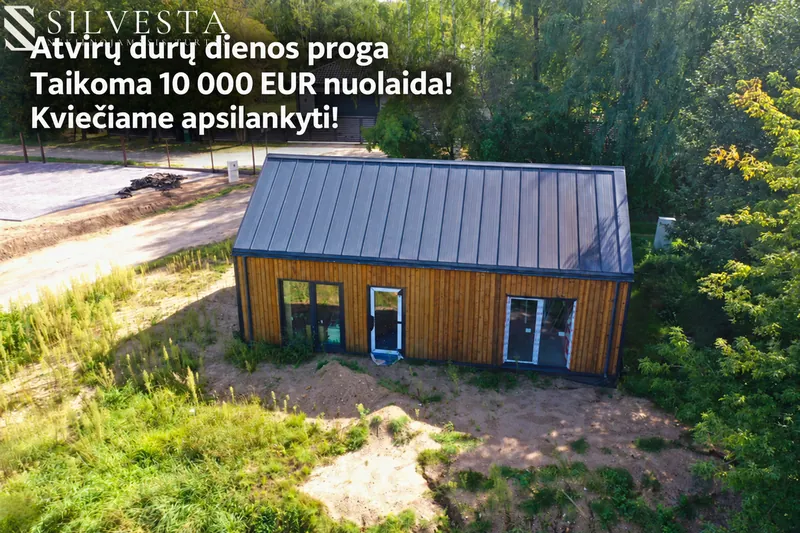 Parduodamas namas Medžiotojų g., Naujasis Lentvaris, 55.56 kv.m ploto